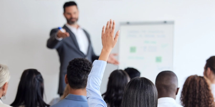 We upskill our employees through learning & development programs