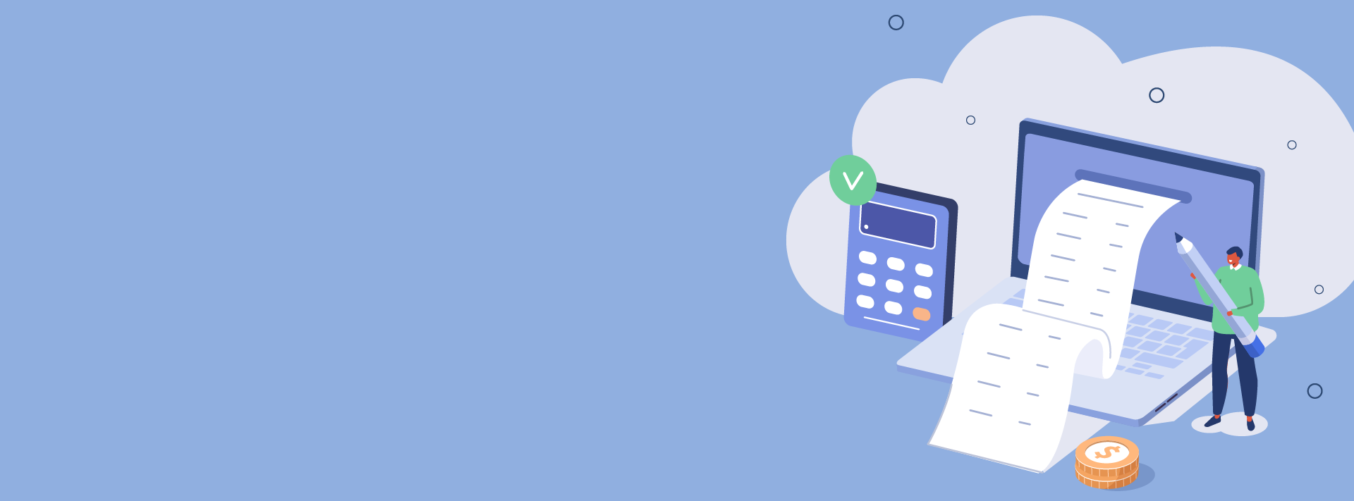 Developed a cloud-based easy-to-use bookkeeping platform for accountants and small businesses_Web banner